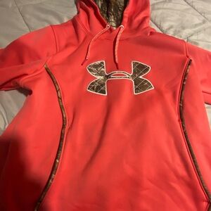 Under Armour Coral Hoodie with Logo